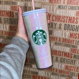 Pink Sequin Holiday Cup 2020